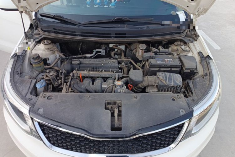 Used Kia K2 2015 Sedan 1.4L Automatic GLS Engine Bay