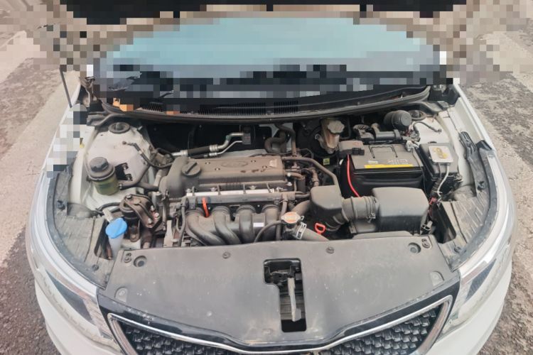 Used Kia K2 2015 Sedan 1.4L Automatic GLS Engine Bay