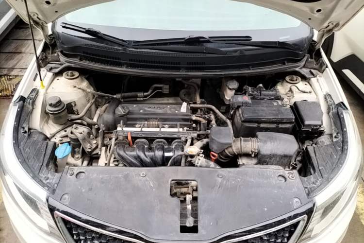 Used Kia K2 2015 Sedan 1.4L Automatic GLS Engine Bay