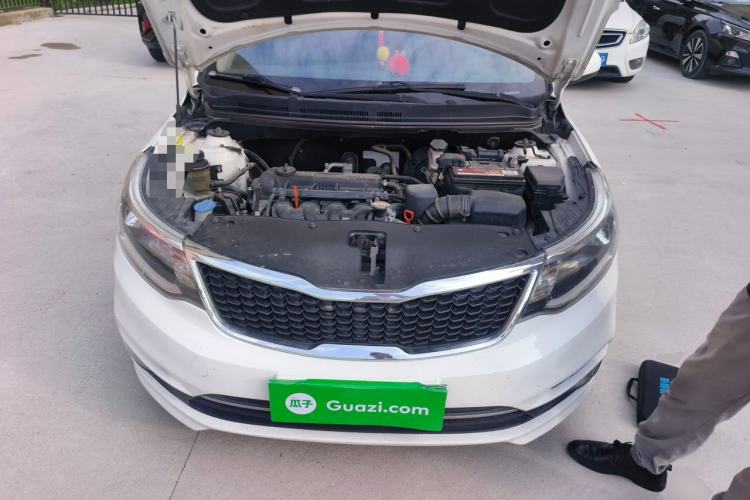 Used Kia K2 2015 Sedan 1.4L Automatic GLS Engine Bay