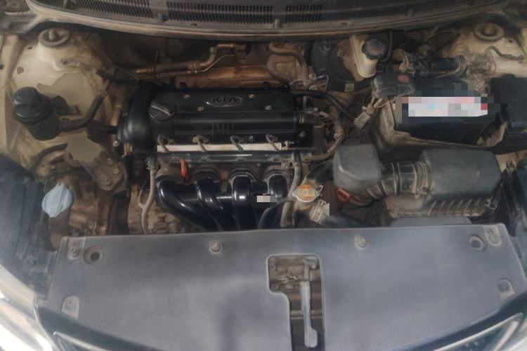 Used Kia K2 2015 Sedan 1.4L Automatic GLS Engine Bay