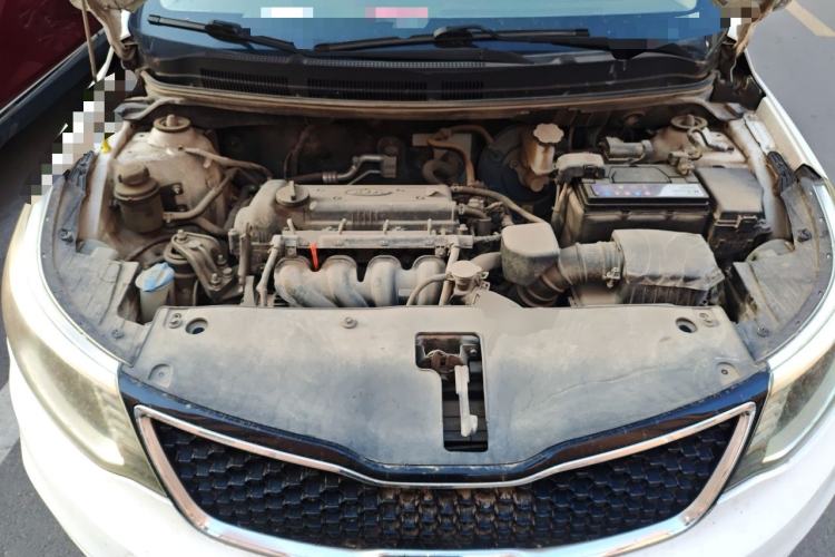 Used Kia K2 2015 Sedan 1.4L MT GLS Engine Bay