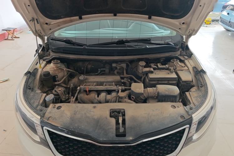 Used Kia K2 2015 Sedan 1.4L Automatic GLS Engine Bay