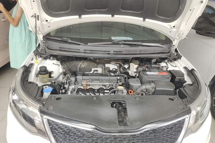 Used Kia K2 2015 Sedan 1.4L Automatic GLS Engine Bay