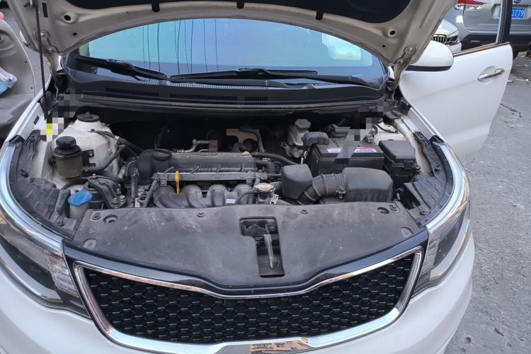 Used Kia K2 2015 Sedan 1.4L MT GLS Engine Bay