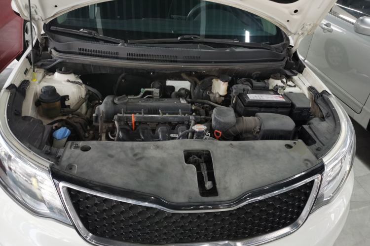 Used Kia K2 2015 Sedan 1.4L Automatic GLS Engine Bay
