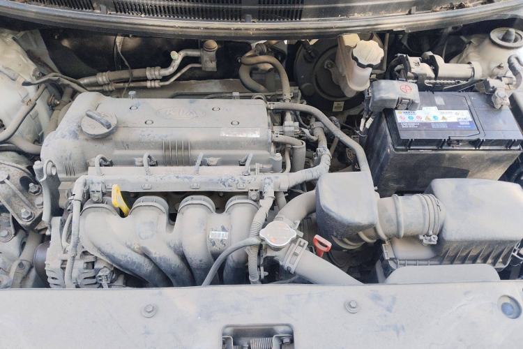 Used Kia K2 2015 Sedan 1.4L Automatic GLS Engine Bay