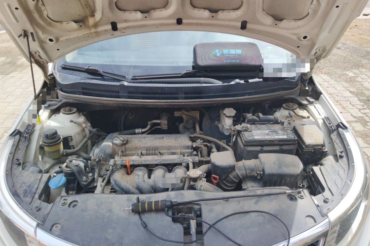 Used Kia K2 2015 Sedan 1.4L Automatic GLS Engine Bay