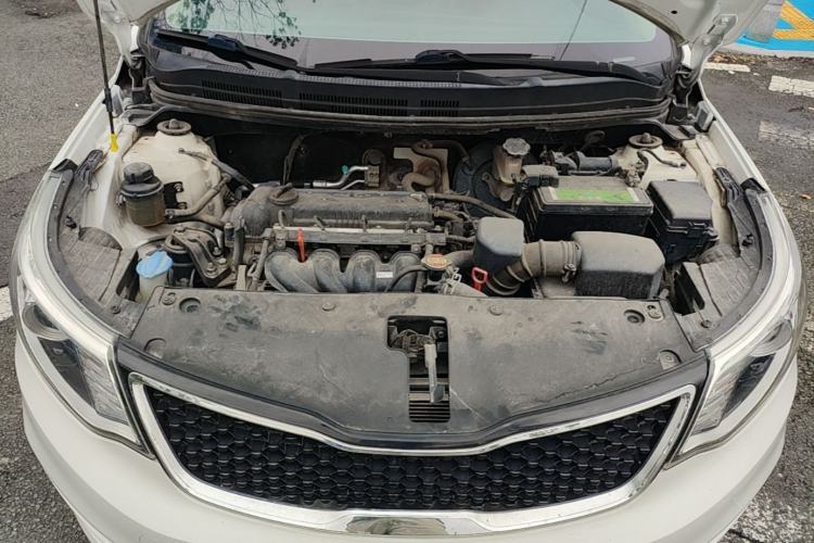 Used Kia K2 2015 Sedan 1.6L Automatic Transmission Premium Engine Bay