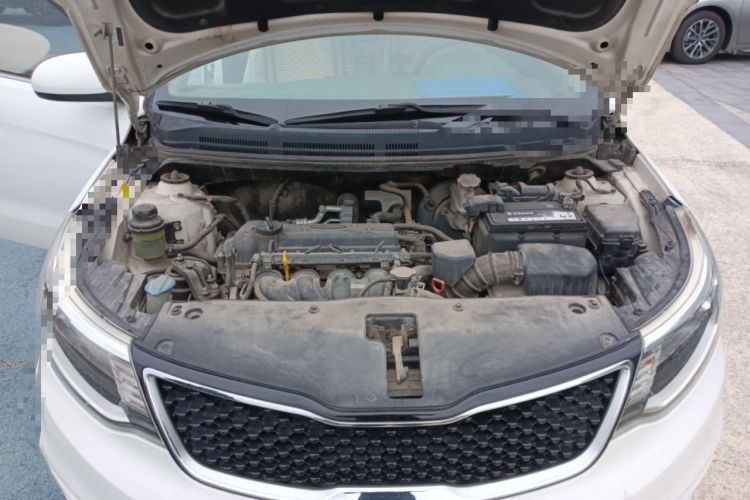 Used Kia K2 2015 Sedan 1.4L Automatic GLS Engine Bay