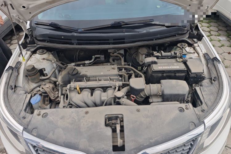 Used Kia K2 2015 Sedan 1.4L Automatic GLS Engine Bay