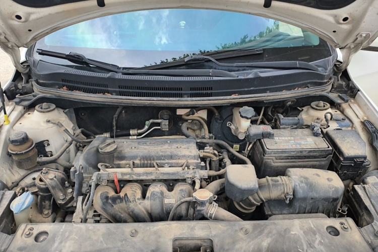 Used Kia K2 2015 Sedan 1.4L MT GLS Engine Bay