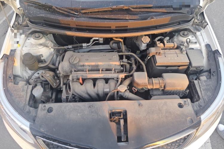 Used Kia K2 2015 Sedan 1.4L Automatic GLS Engine Bay