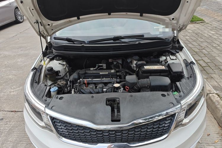 Used Kia K2 2015 Sedan 1.4L Automatic GLS Engine Bay