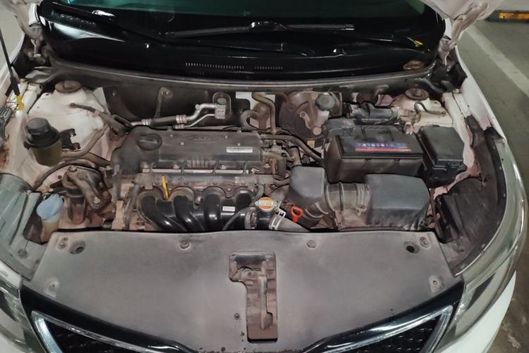 Used Kia K2 2015 Sedan 1.4L Automatic GLS Engine Bay
