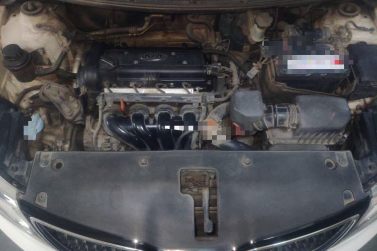 Used Kia K2 2015 Sedan 1.4L Automatic GLS Engine Bay