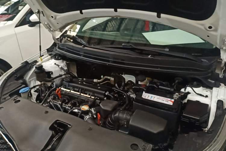 Used Kia K2 2015 Sedan 1.4L Automatic GLS Engine Bay