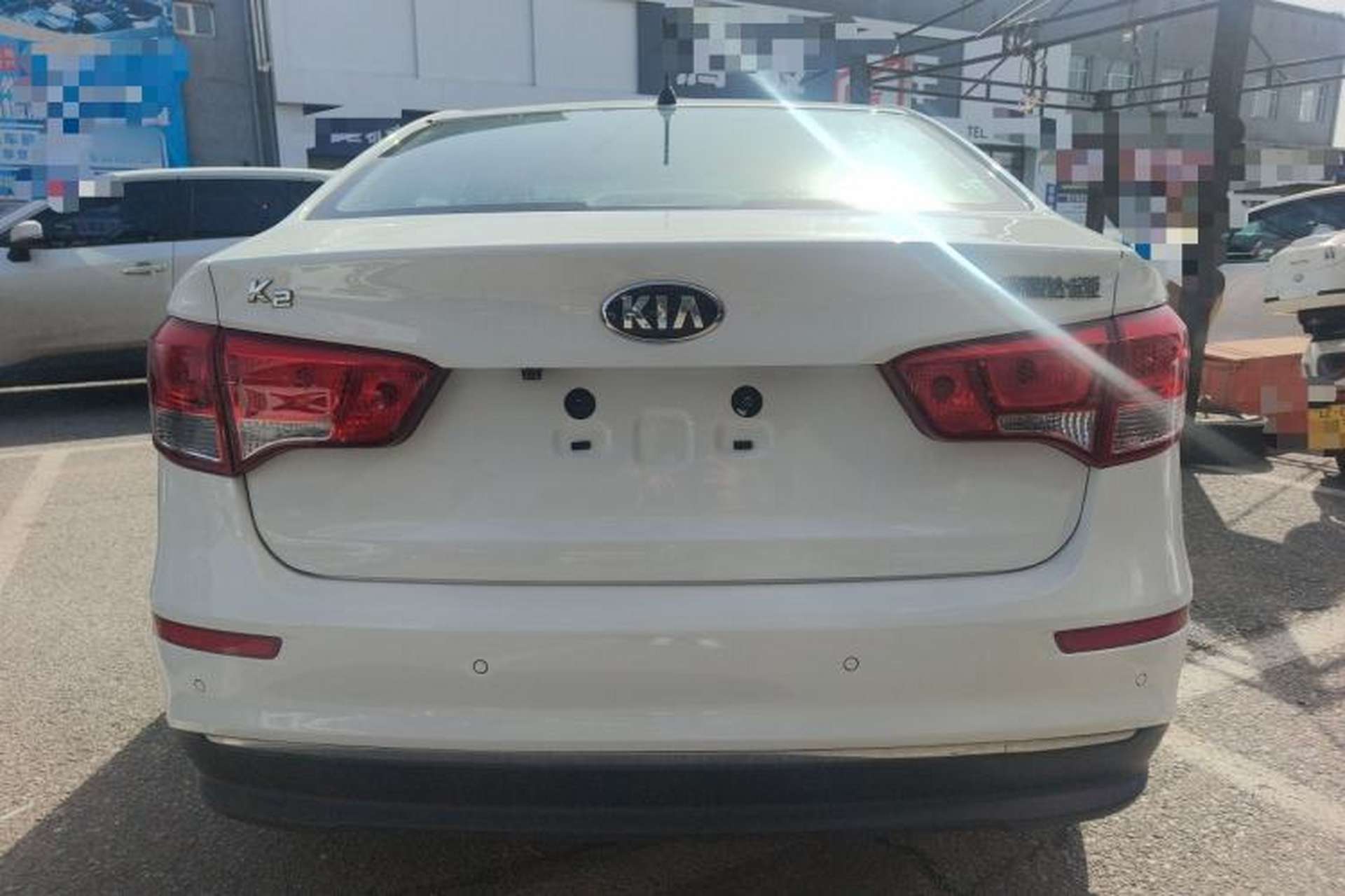 Used Kia K2 2015 Sedan 1.4L MT GLS Exterior 5