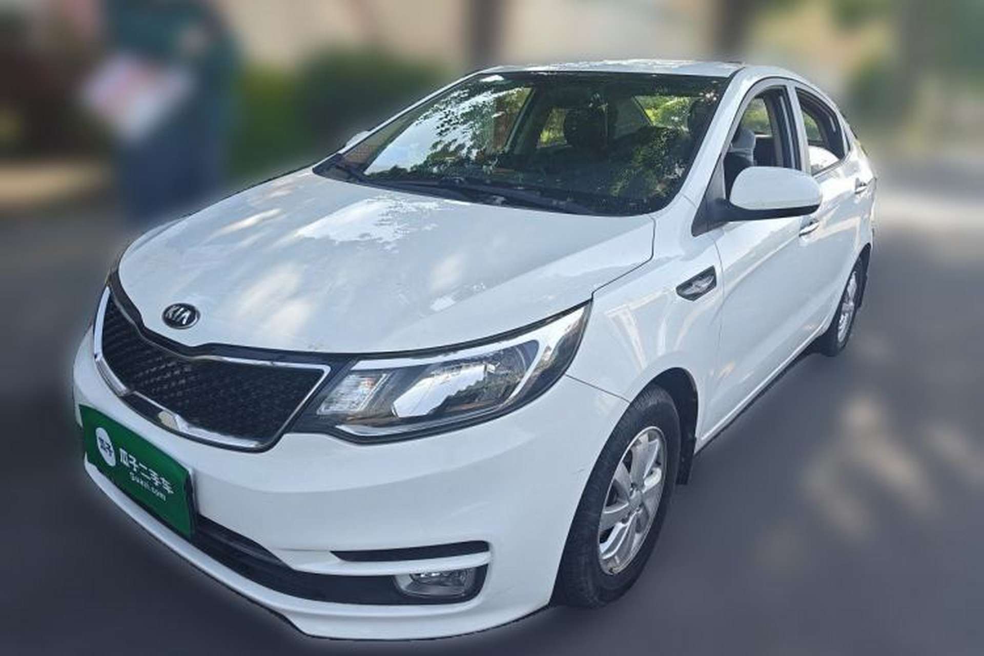 Used Kia K2 2015 Sedan 1.4L Automatic GLS Front Left 45 Deg