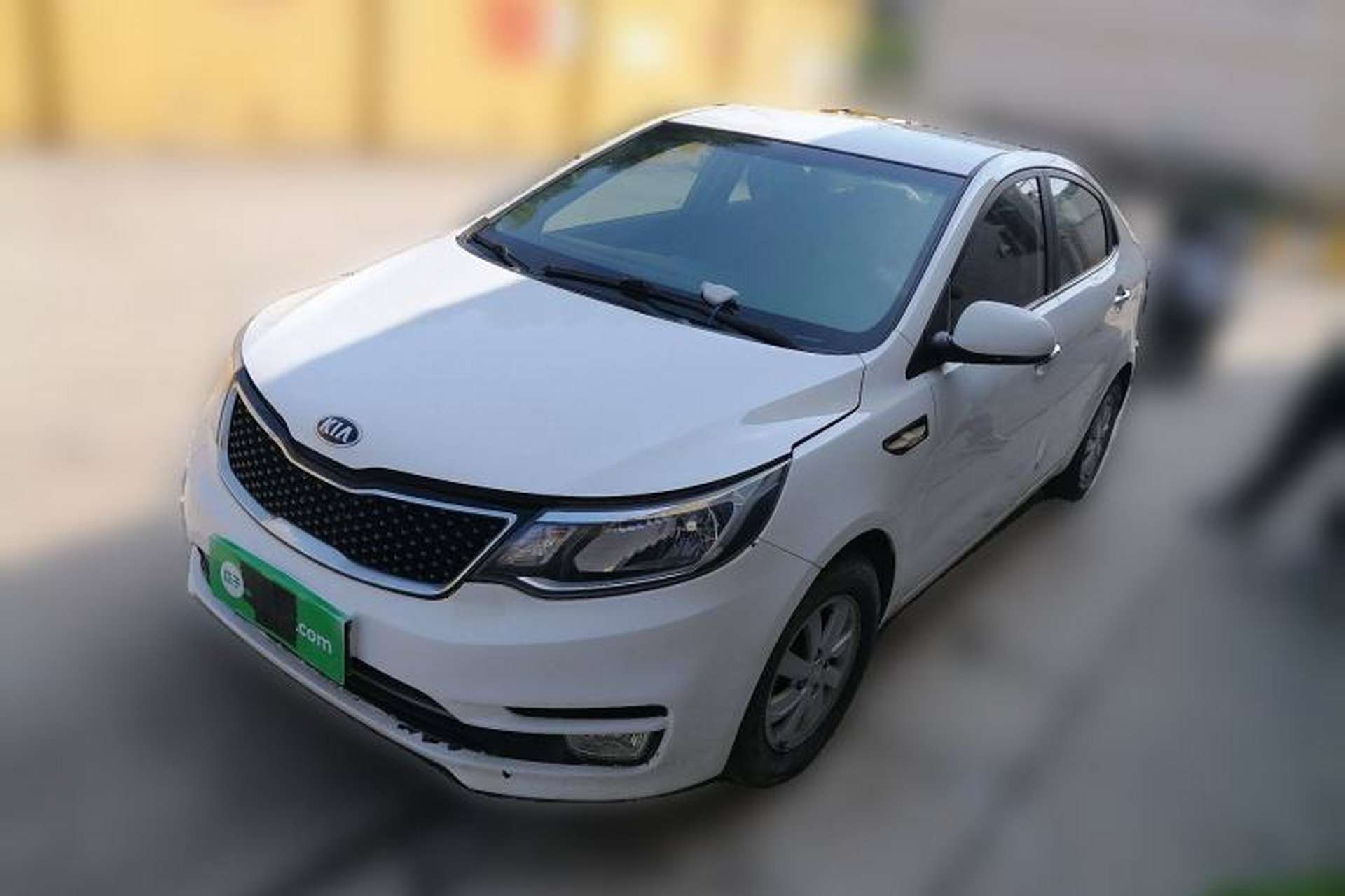 Used Kia K2 2015 Sedan 1.4L Automatic GLS Front Left 45 Deg
