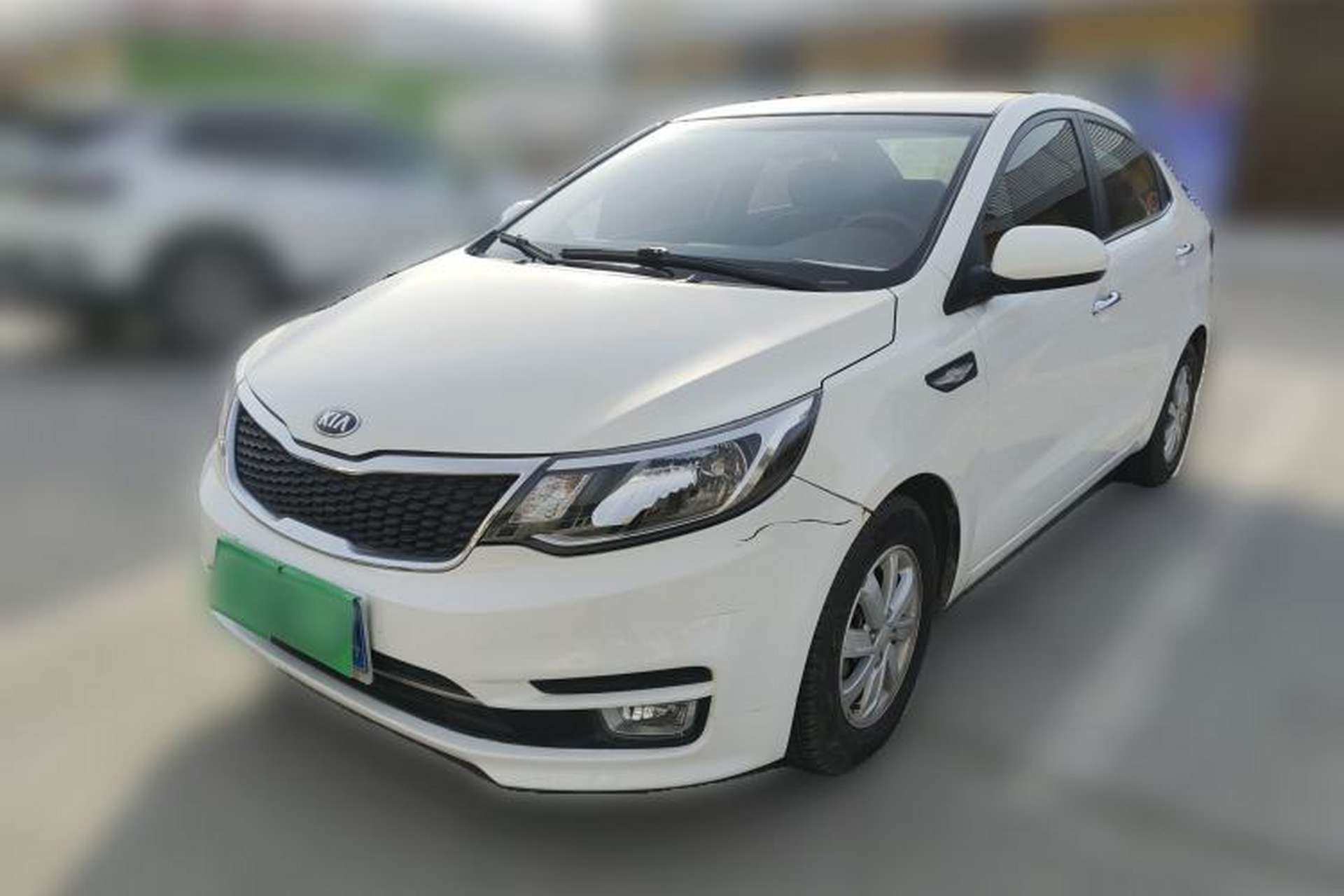 Used Kia K2 2015 Sedan 1.4L Automatic GLS Front Left 45 Deg