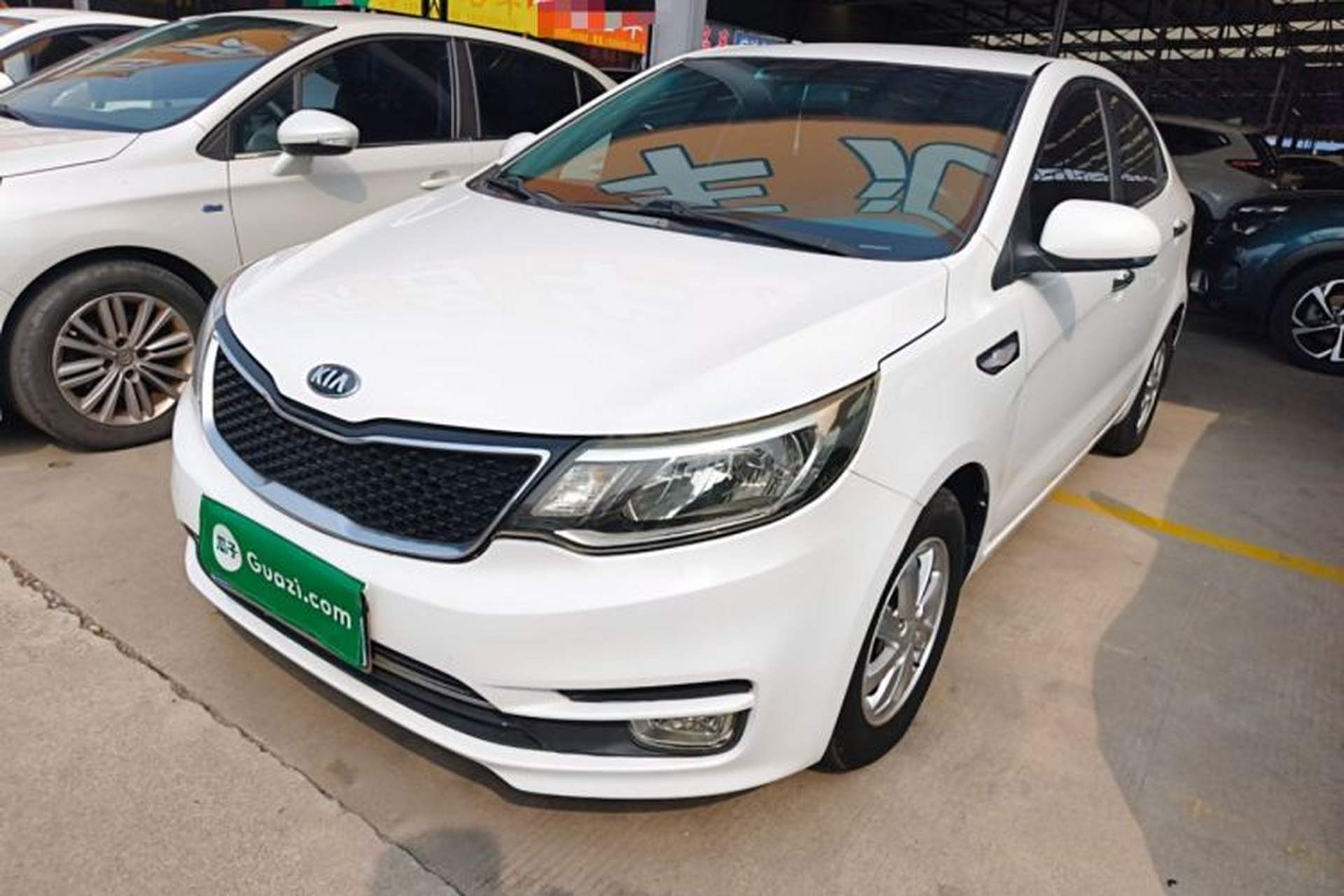 Used Kia K2 2015 Sedan 1.4L Automatic GLS Front Left 45 Deg
