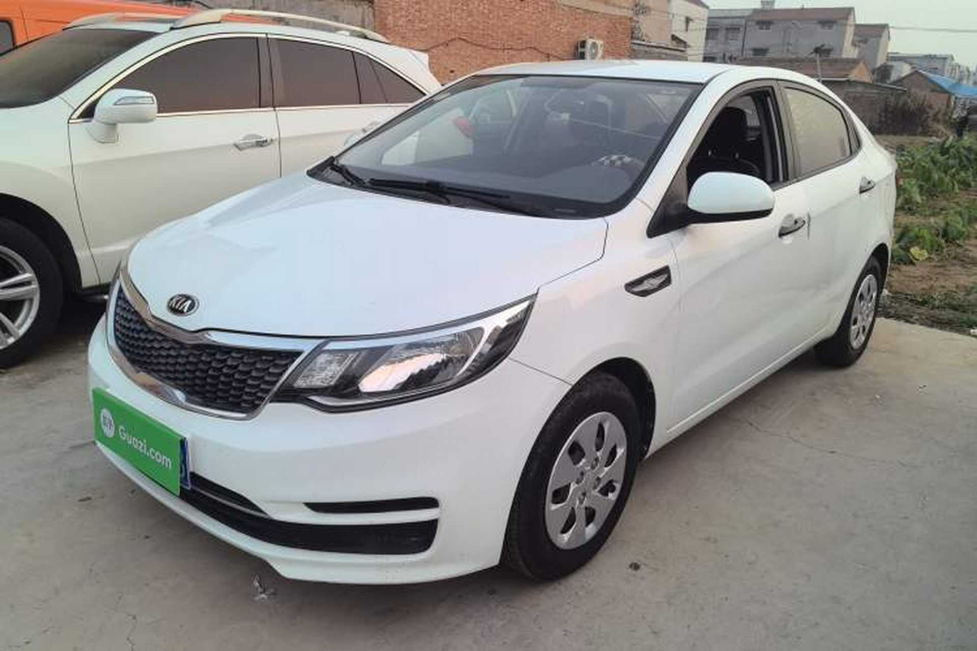 Used Kia K2 2015 Sedan 1.4L Automatic GLS Front Left 45 Deg