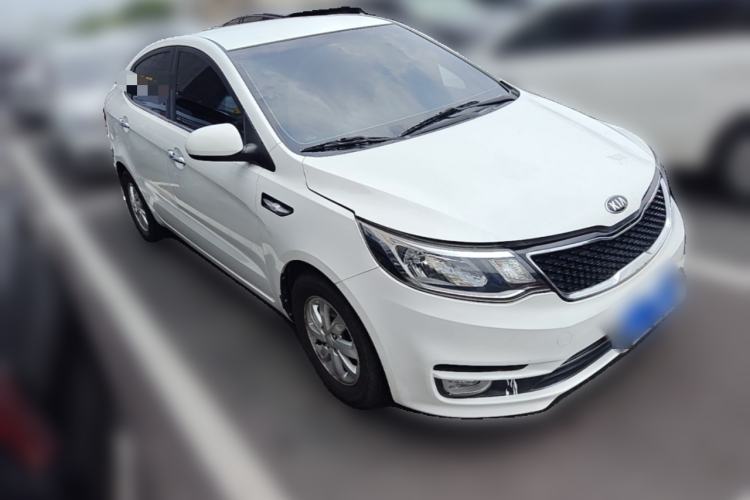 Used Kia K2 2015 Sedan 1.4L Automatic GLS Front Right 45 Deg