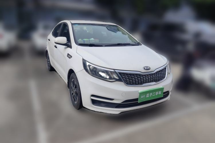 Used Kia K2 2015 Sedan 1.4L Automatic GLS Front Right 45 Deg