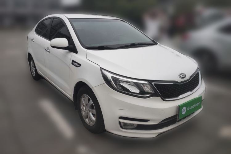 Used Kia K2 2015 Sedan 1.4L Automatic GLS Front Right 45 Deg