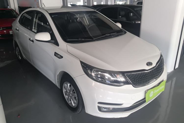 Used Kia K2 2015 Sedan 1.4L MT GLS Front Right 45 Deg