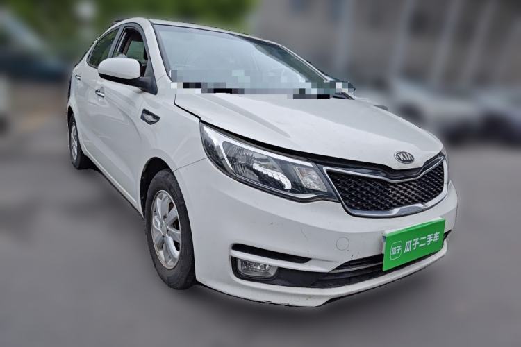 Used Kia K2 2015 Sedan 1.4L MT GLS Front Right 45 Deg