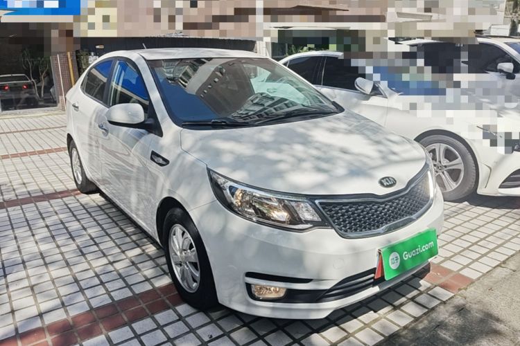 Used Kia K2 2015 Sedan 1.4L Automatic GLS Front Right 45 Deg