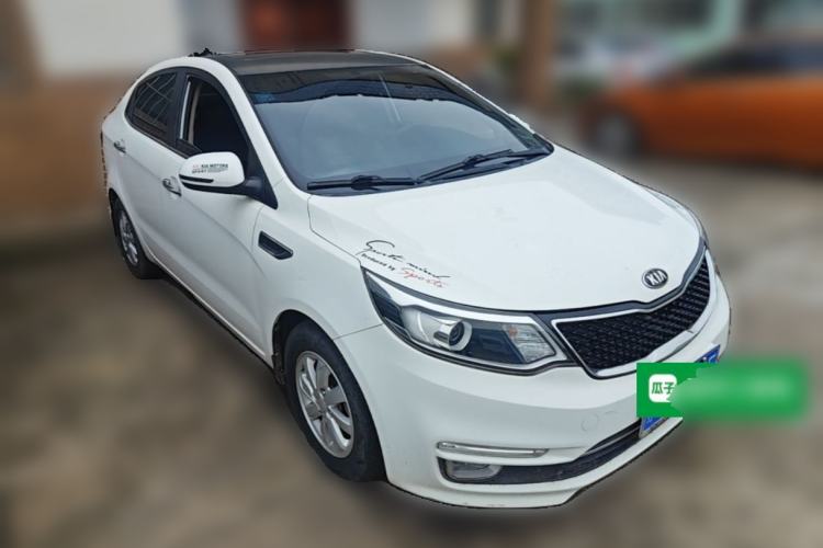 Used Kia K2 2015 Sedan 1.4L MT TOP Front Right 45 Deg