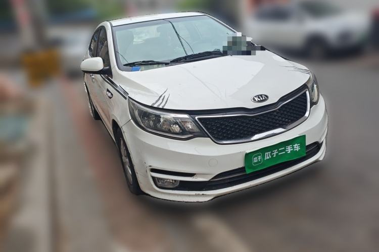 Used Kia K2 2015 Sedan 1.4L Automatic GLS Front Right 45 Deg