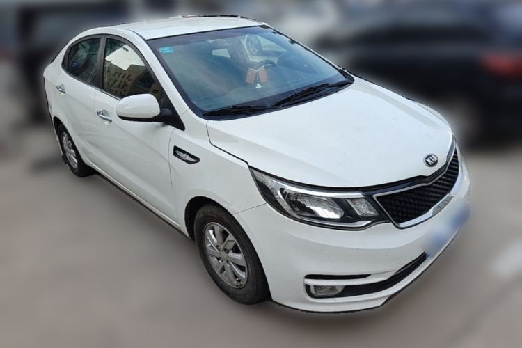 Used Kia K2 2015 Sedan 1.4L Automatic GLS Front Right 45 Deg