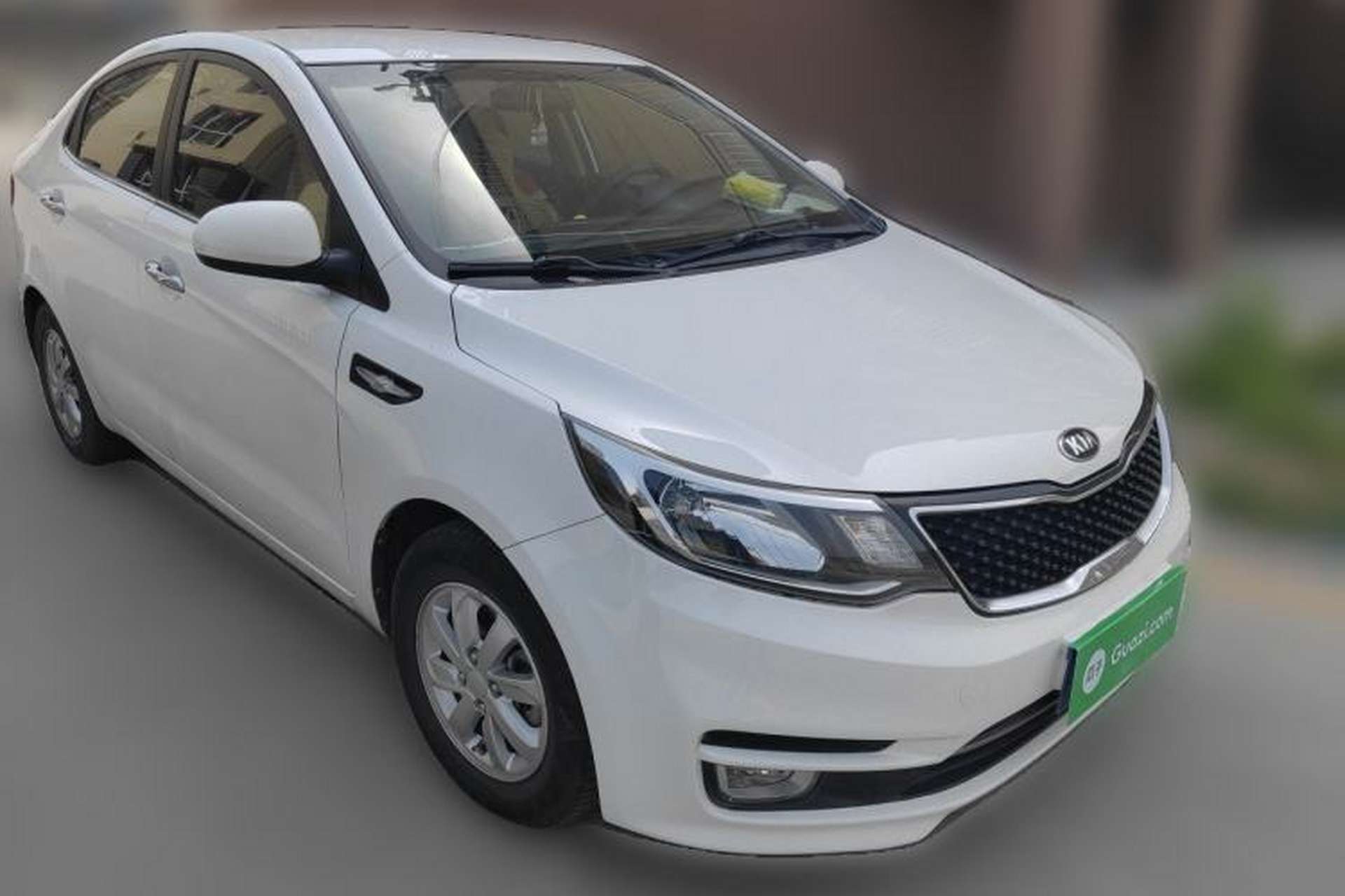 Used Kia K2 2015 Sedan 1.4L MT GLS Front Right 45 Deg