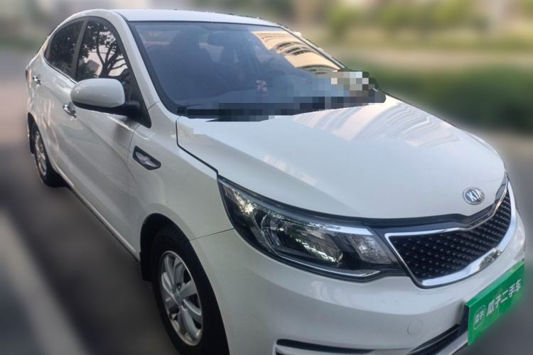 Used Kia K2 2015 Sedan 1.4L Automatic GLS Front Right 45 Deg