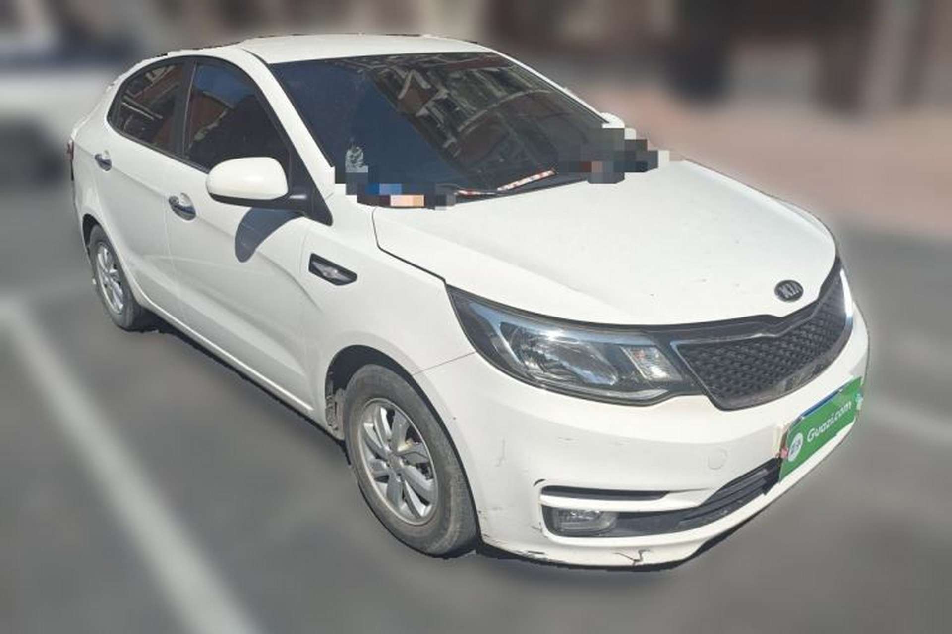 Used Kia K2 2015 Sedan 1.4L MT GLS Front Right 45 Deg