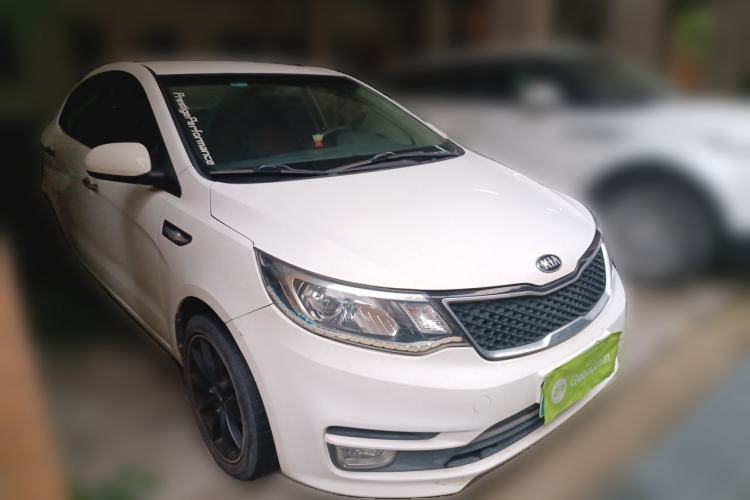Used Kia K2 2015 Sedan 1.4L Automatic GLS Front Right 45 Deg