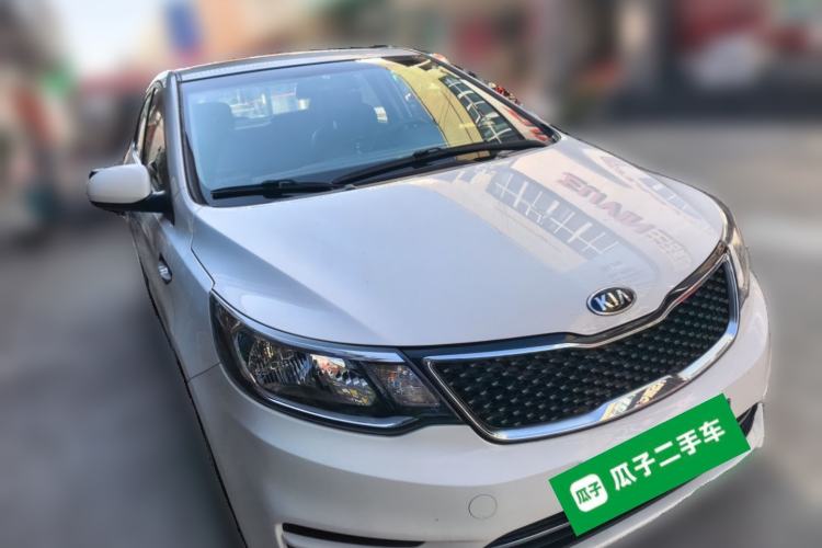 Used Kia K2 2015 Sedan 1.4L Automatic GLS Front Right 45 Deg