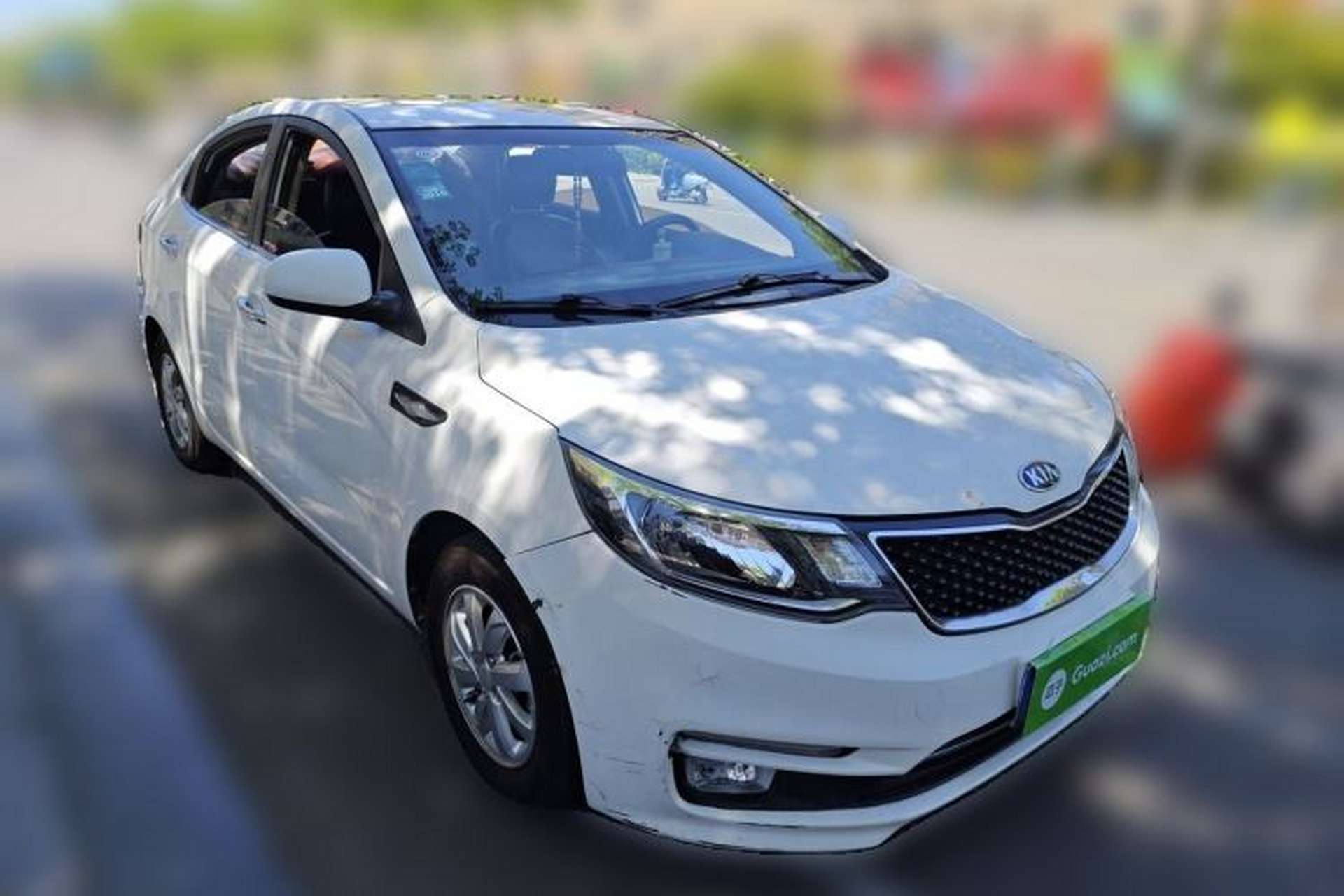Used Kia K2 2015 Sedan 1.4L MT GLS Front Right 45 Deg