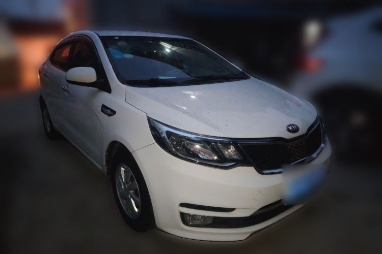 Used Kia K2 2015 Sedan 1.4L Automatic GLS Front Right 45 Deg