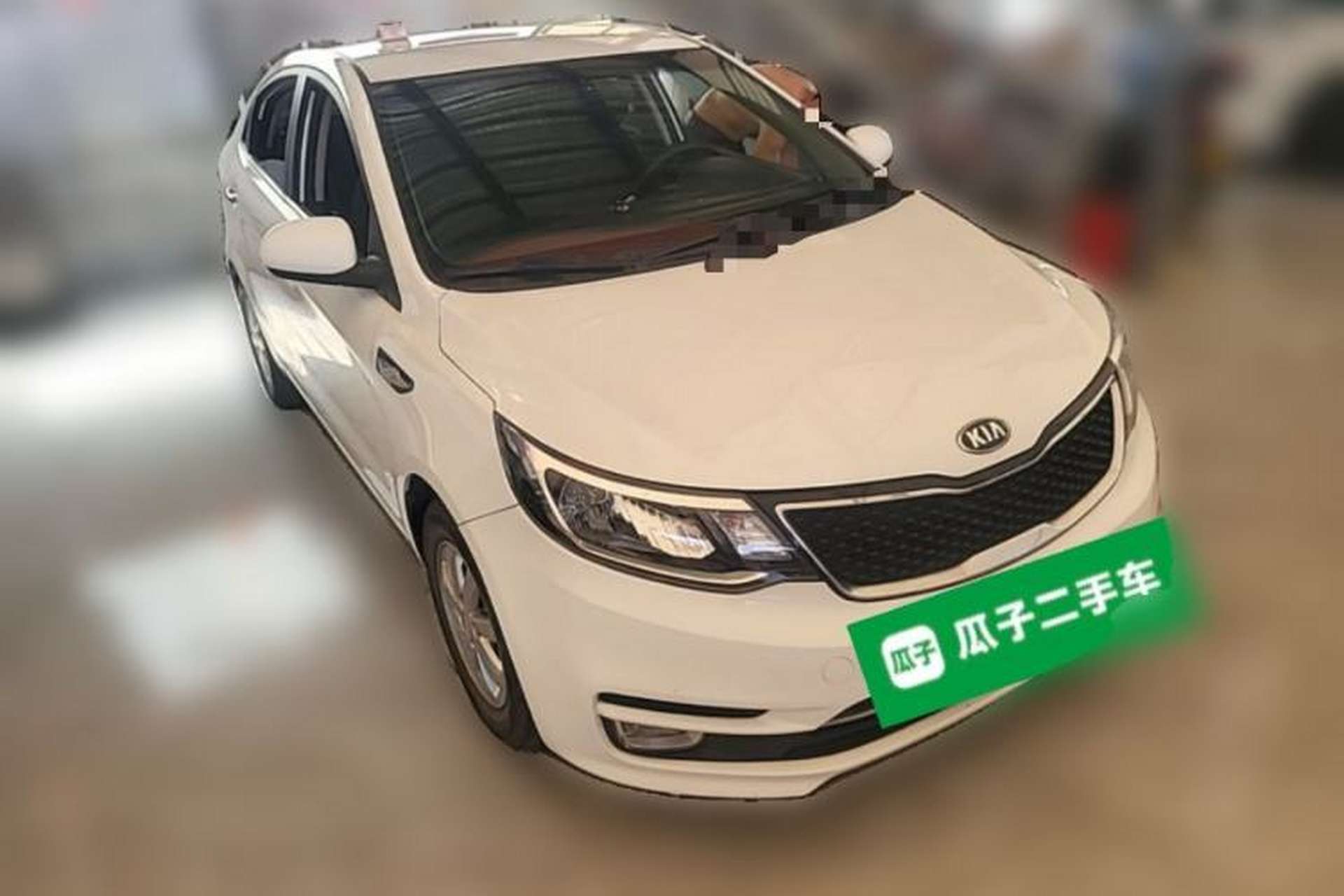 Used Kia K2 2015 Sedan 1.4L MT GLS Front Right 45 Deg