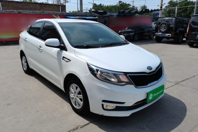 Used Kia K2 2015 Sedan 1.4L Automatic GLS Front Right 45 Deg