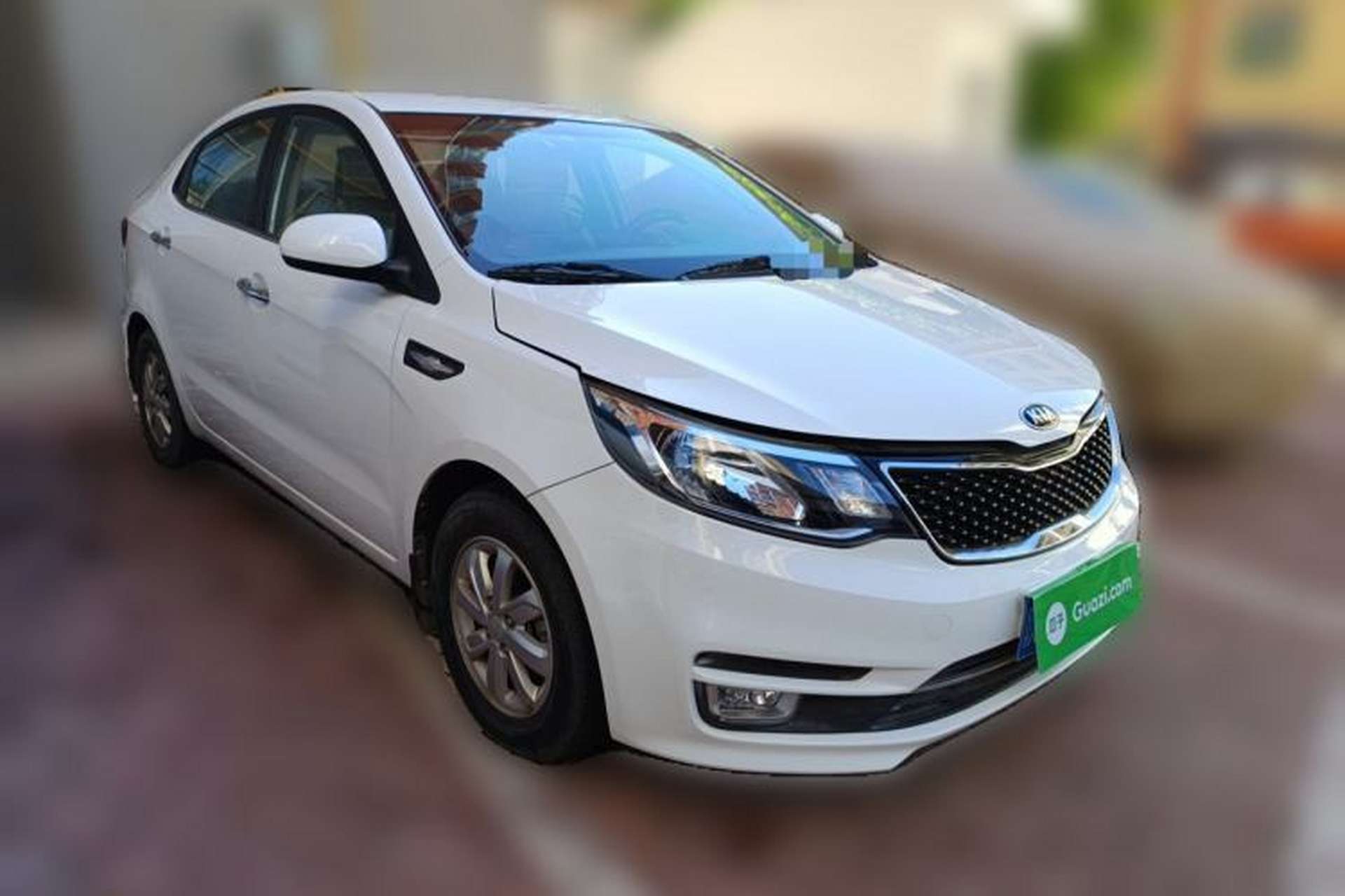 Used Kia K2 2015 Sedan 1.4L MT GLS Front Right 45 Deg