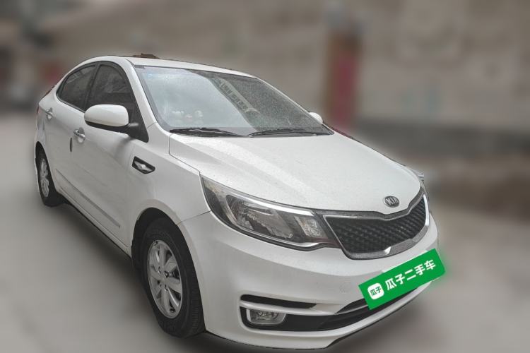 Used Kia K2 2015 Sedan 1.4L Automatic GLS Front Right 45 Deg