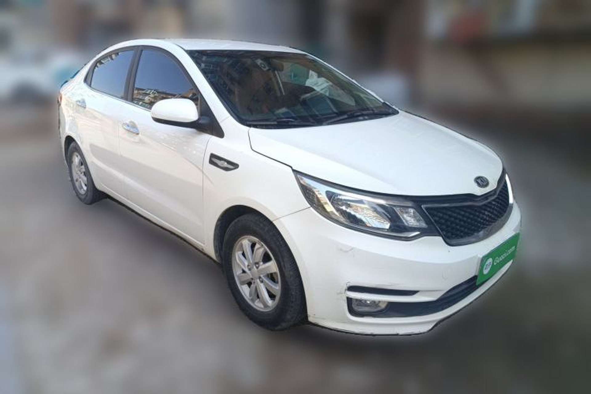 Used Kia K2 2015 Sedan 1.4L MT GLS Front Right 45 Deg