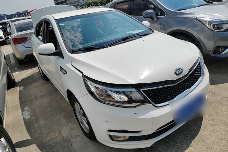 Used Kia K2 2015 Sedan 1.4L Automatic GLS Front Right 45 Deg