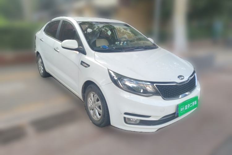 Used Kia K2 2015 Sedan 1.4L Automatic GLS Front Right 45 Deg